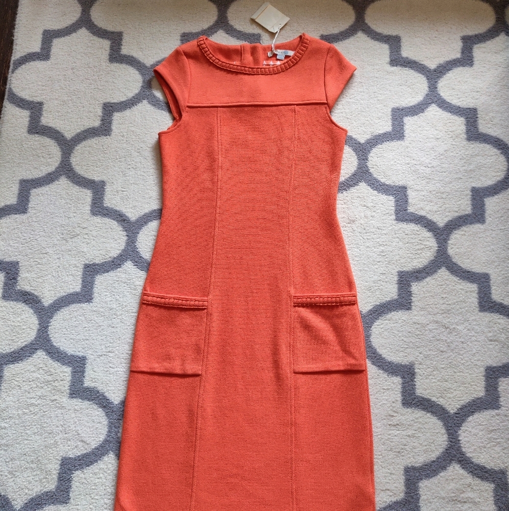 Boden size 4 long retro ponte dress